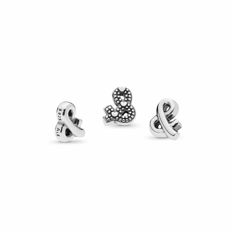 Pandora Ampersand Sign Petite Locket Charm NZ Sale, Sterling Silver (937812-HCE)